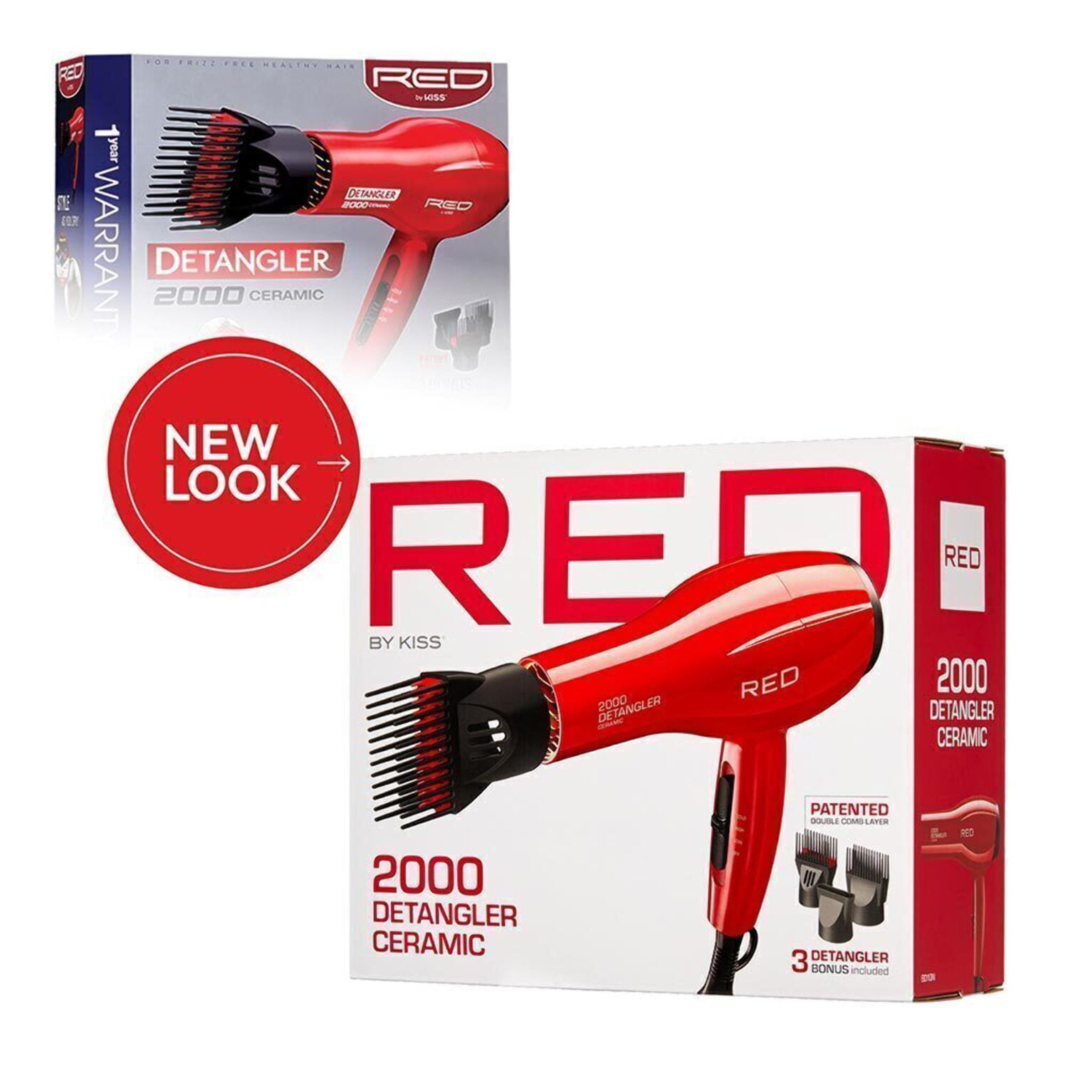 Detangler Ceramic Double Layer Pik Blow Dryer