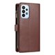 thumbnail image 3 of Funda tipo cartera de PU para Samsung A72 4G 5G con cordón, ranura para múltiples tarjetas, protección total, estilo retro, PU+TPU, 3 of 5