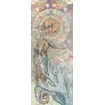 thumbnail image 2 of Butcher, Sarah 12x24 Black Ornate Wood Framed with Double Matting Museum Art Print Titled - Chart The Seas, 2 of 4
