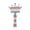 A, variant on Contactless Payment Wand Crown Shape Retractable NFC Tap to Pay Device for Wallet Phone Case Secure Transaction Gift for Tech Lovers Portable Accessory