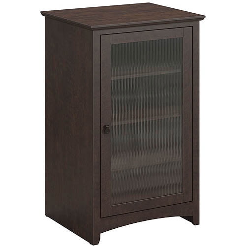 Bush Furniture Buena Vista Audio Cabinet Bookcase