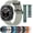 Gray Green, variant on Compatible with Samsung Galaxy Watch 7 Ultra 47mm Band (2024), Adjustable Soft Breathable Silicone Strap Wristbands for Samsung Galaxy Watch 7 Ultra Men Women White