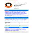 thumbnail image 2 of Rear Output Shaft Seal - Compatible with 1995 - 1996 Jeep Cherokee, 2 of 2