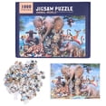 thumbnail image 3 of Rompecabezas De Animales, Juguete Educativo Rompecabezas Interesante Regalo Suave Seguro Para Reunión Familiar Para Adolescentes Para Entrenamiento Lógico Para Adultos, 3 of 8