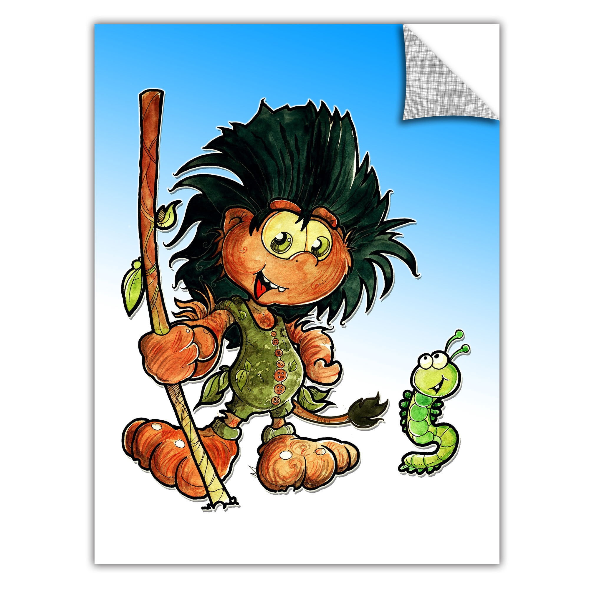Luis Peres "Kid Troll" Removable Wall Art Graphic