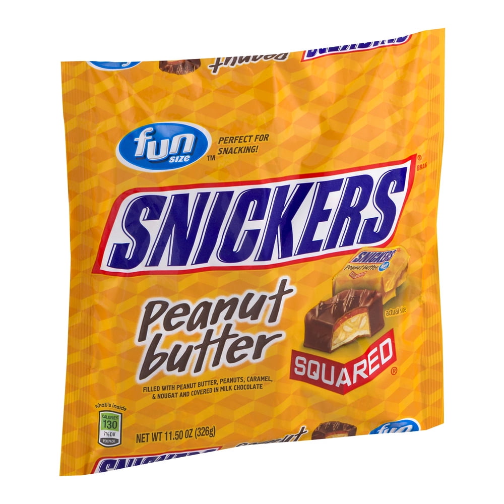 3 Pack Snickers Peanut Butter Squared Fun Size 11 5 Oz Walmart 3 Pack Snickers Peanut Butter Squared Fun Size 11 5 Oz Walmart