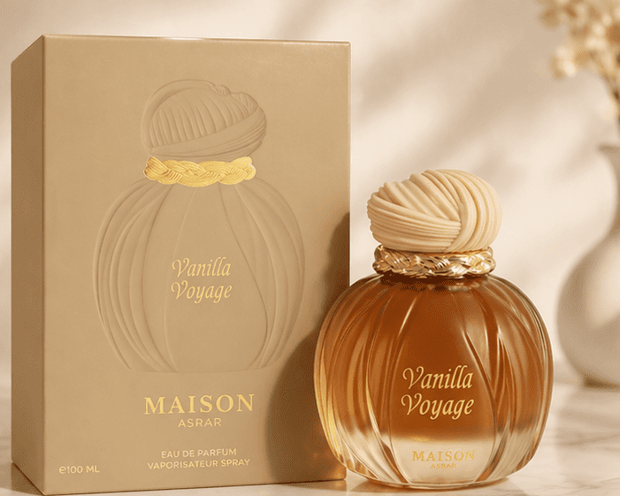 香水(女性用) MAISON ASRAR Vanilla Voyage 100ml Maison Asrar Vanilla Voyage Eau de Parfum for Women, 100ml (3.4 oz