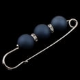 thumbnail image 4 of STARTIST 2 Pieces ABS Pearls Rhinestone Spacer Beads Pin Brooch Clip Scarf Hat, 4 of 9