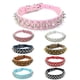 thumbnail image 5 of Collar para perros con remaches antimordeduras, collar para mascotas de tamaño mediano y grande, collar para bulldog francés con cadena feroz, 5 of 6
