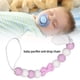 thumbnail image 3 of Cadena para dentición de bebé juguete de dentición de bebé moderno masticable con pajarita para niños para el hogar ANGGREK Otros, 3 of 8