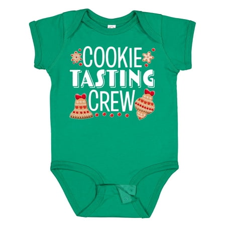 

Inktastic Christmas Cookie Tasting Crew with Holiday Cookies Gift Baby Boy or Baby Girl Bodysuit