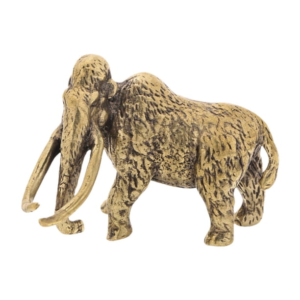 Estatua de de latón, adorno de escritorio, para mascotas, figurita Feng Shui, decoración de riqueza para sala de estar, decoración del