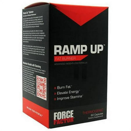 Force FaCtor Force FaCtor Ramp Up Fat Burner, 60 Ct