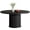 Black, variant on Fnova 47.2 Inch Round Dining Table, Farmhouse Kitchen Table, Leisure Accent Table for Dining Room Living Room, Entryway Home Furniture
