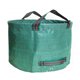 thumbnail image 1 of Bolsa para jardín ) Bolsa de basura para jardín reutilizable y resistente, plegable, con anilla de plástico, verde, 1 of 8