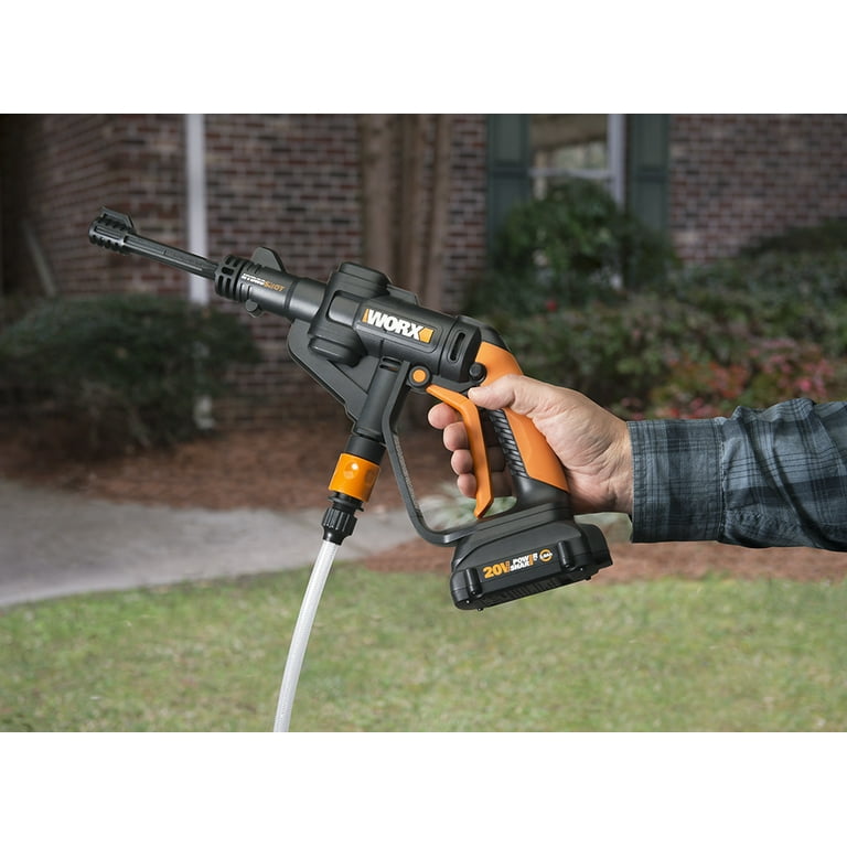WORX WG629.1 HydroShot Portable Power Cleaner with Bottle