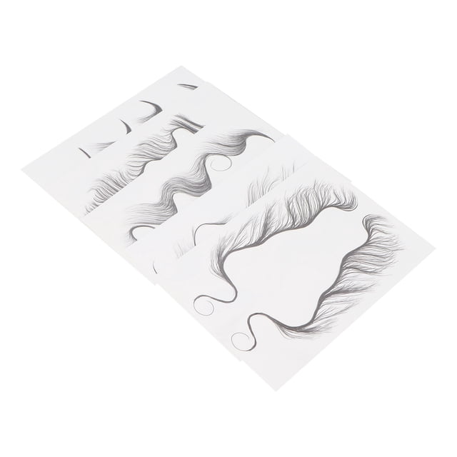 Fake Hairline Stickers, Hairline Sticker Kit Hair Stickers Edges Hairstyles Set Fashional Edge Hair Stickers Real-looking For Hair Makeup