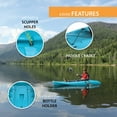 thumbnail image 6 of Lifetime Hydros 101 inch Sit-on-Top Kayak, Glacier Blue (90594), 6 of 17