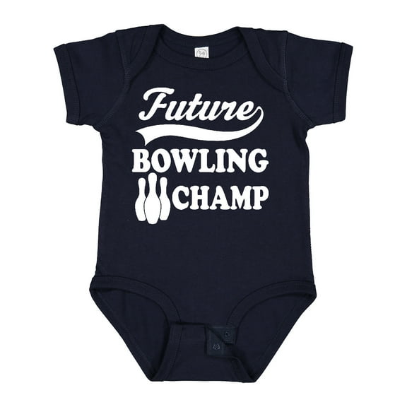 Inktastic Future Bowling Champ Childs Bowler Boys or Girls Baby Bodysuit