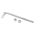 thumbnail image 2 of Plum Fittings J-Bolt Post Hinge 5/8" x 10"- Male J Bolts with Nuts (Pack of 2), 2 of 5
