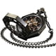 thumbnail image 4 of Reloj de Bolsillo con Cadena para Hombre - Reloj de Bolsillo Vintage de Cuerda Manual - Reloj de Bolsillo con Movimiento mecánico clásico - Accesorio de Vestuario Steampunk ferroviario de los años 20, 4 of 5
