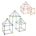 thumbnail image 1 of Tienda de campaña con cuentas que se puede cambiar por uno mismo, casa de juegos con mosaicos, bloques de construcción creativos de ciencia y educación, juguetes para niños de jardín de infantes, 1 of 1