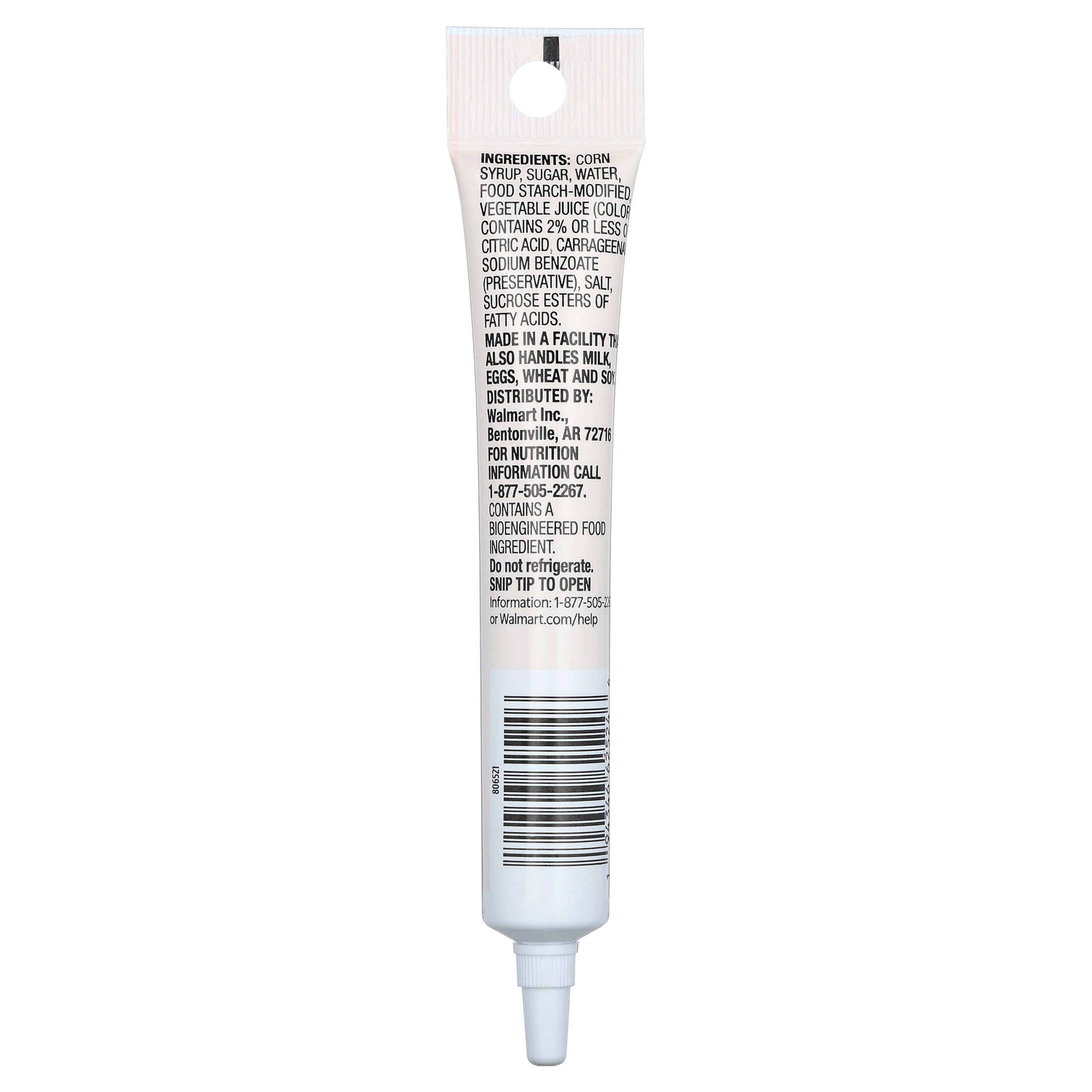 Great Value Decorating Gel, Pearlescent White, 1.2 oz