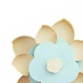 thumbnail image 4 of Naiovety Caja de aperitivos giratoria Bloom, diseño de flores, almacenamiento de alimentos dulces, organizador de joyas, caja de frutos secos Almacenamiento y organización del hogar azul 27x13cm, 4 of 6