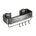 thumbnail image 1 of Shower Caddy Suction Cup Bathroom Organizer Shelf Rack Heavy Duty Corner Storage With Portable Hooks For Bath Dorm No Drilling Removable, 1 of 4