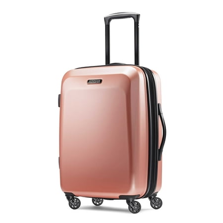 American Tourister Moonlight Hardside Carry On Spinner Suitcase - Rose Gold