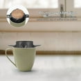 thumbnail image 2 of Foldable Coffee Filter Stainless Steel Drip Coffee Tea Holder Easy Clean Reusable Paperless Pour Over Coffee Dripper, 2 of 5