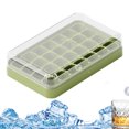 thumbnail image 3 of Ice Cube Trays, Easy Release Stackable Ice Cube Making Mold for Cocktails with Lid, Ice Cube Making Gadget for Whiskey, Tequila, Vodka, Bar Tool, 3 of 9
