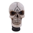 thumbnail image 1 of Cabeza de calavera de resina de engranaje Manual de coche de personalidad Universal aterradora para fiesta de Halloween, 1 of 9