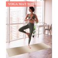 thumbnail image 2 of Khaki Ombre Yoga Towel for Hot Yoga Non Slip, Modern Abstract Art Farmhouse Gradient Yoga Mat Towel Absorbent Yoga Sweat Towels Microfiber Hot Yoga Blanket for Bikram Pilates 26"x74", 2 of 7