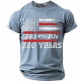 thumbnail image 2 of Hienoo Boys USA's 250Th Anniversary Tee Independence Day Short Sleeve T Shirt, Sizes 2-13, 2 of 3