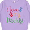 thumbnail image 3 of Inktastic I Love My Daddy Toddler Sweatshirt, 3 of 4