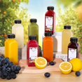 thumbnail image 4 of 12Pcs 12oz Plastic Juice Bottles with Tamper Evident Caps, 4 of 5