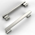 thumbnail image 2 of 6 Pack Brushed Satin Nickel Cabinet Pulls 5 Inch(128mm) Hole Centers Kitchen Cabinet Handles Cabinet Hardware Kitchen Handles for Cabinets Cupboard Handles Drawer Pulls, 2 of 12