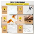 thumbnail image 4 of Clear Table Cover 36 x 60 Inch, 2mm Thick Plastic Table Protector, Waterproof Desk Mat for Kitchen Dining Office Furniture, 4 of 7