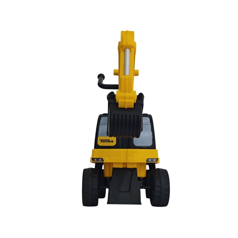 Tonka 6402 手動ショベルカー　乗用オモチャ Tonka Excavator Push Car - Walmart.com