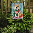 thumbnail image 2 of Norwegian Buhund Christmas Garden Flag 11.25 in x 15.5 in, 2 of 5