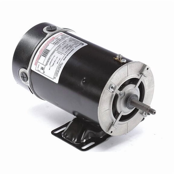 Pool Pump Motor, Split-Phase, 1/10, 3/4 HP, 48Y Frame, 3,450/1,725 Nameplate RPM