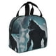thumbnail image 2 of Disketp Moon Wolf Warrior for Insulated Lunch Bag for Women and Men, Perfect for Work, Hiking, Picnic, 2 of 8