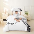 thumbnail image 2 of Erosebridal Cartoon Donkey Twin Bedding for Kid, Cute Animal Duvet Cover Set, 2pcs, No Comforter, 2 of 5