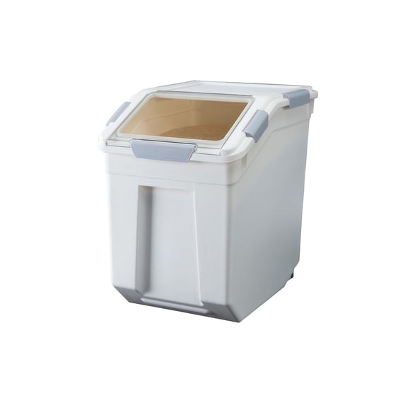 Recipiente de almacenamiento de alimentos HANAMYA de 15 litros para almacenamiento de arroz sin BPA