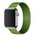 thumbnail image 1 of Correa para Apple Watch Series 6 / SE 38 mm 40 mm Mujer, correa de reloj de malla tejida de acero inoxidable Correa femenina Reemplazo de correa para iWatch SE Series 6 5 4 3 2 1 38 mm 40 mm - Verde hierba, 38 mm/40 mm Sailing Electrónica, 1 of 3