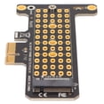 thumbnail image 4 of PH41-X1-B Half-Height Bezel M.2 NVME To PCIe 3.0 X1 X4 X8 X16 Adapter Card With Aluminum Heatsink Solution NVME M.2 To PCI-E 3.0 Riser Card For  Computer PC, 4 of 8
