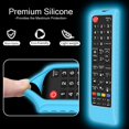 thumbnail image 3 of Funda de silicona (azul brillante) para Samsung Tv Remote Control Bn59 Series, funda protectora antideslizante a prueba de golpes para Samsung Tv Remot Rojo Verde Cocina, Decoración y Otros, 3 of 5
