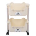 thumbnail image 2 of Multi Functional Storage Cart, High Capacity, Large Opening Design Rolling Storage Rack, Bathroom Organizer Utility Cart Slide Out Storage Shelves, 2 of 8