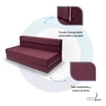 thumbnail image 3 of Funda Extra Sofá Cama Cozy queen size rosa, 3 of 5